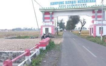 Ketika Marwah Desa Dilanggar, Gapura Diganti Tempat Sampah