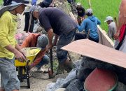 Pokdarwis Mekar Asri Wanarata Bangun Talud, Bukti Nyata Kepedulian Membangun Desa
