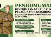 Lowongan Perangkat Desa Kabunan Kini Terbuka untuk Seluruh WNI: Langkah Menuju Transparansi
