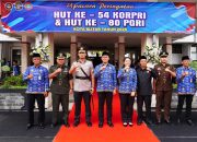 Kepala Staf Kodim 0808/Blitar Hadiri Upacara HUT KORPRI Ke-54 Dan HUT PGRI Ke 80