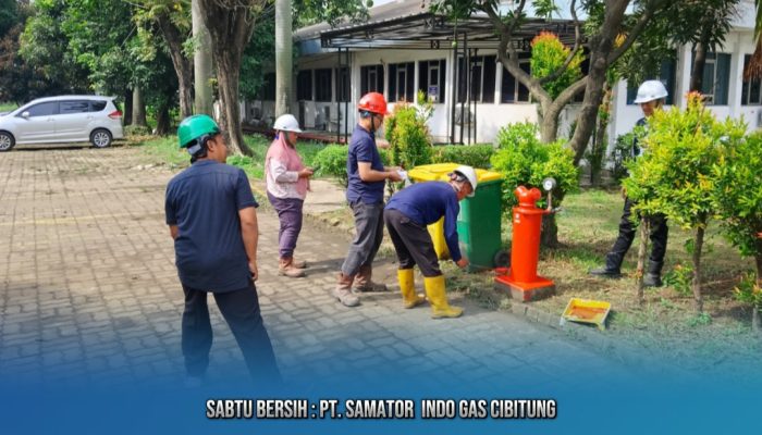 Sabtu Bersih, PT Samator Indo Gas Cibitung: Wujud Kepedulian Lingkungan Kerja Yang Sehat dan Berkelanjutan