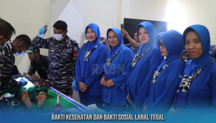 Wujud Nyata Kepedulian Kepada Masyarakat,Lanal Tegal Laksanakan Bakti Kesehatan dan Bakti Sosial