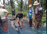 Kabiro Media Online RABN.CO.ID Wilayah Jateng Turun Langsung ke Lokasi Longsor Wisnu, Akses Jalan Terputus hingga 1 Meter