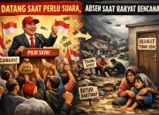 Editorial: Ketika ke TPS Wajib Hadir, Bencana Cukup Diwakili, Satire Kepemimpinan di Negeri Ini