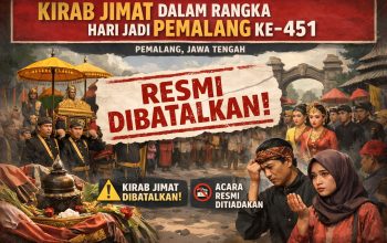 Pemkab Pemalang Resmi Batalkan Festival Budaya Jimat pada Hari Jadi Pemalang ke-451