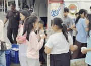 Sederhana Tapi Sarat Makna SPPG Panglayungan Cipedes Kota Tasik Gelar Bagi Bagi Takjil