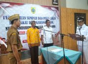 Dilantik di Karangmoncol, Kades Paung Tegaskan Profesionalisme dan Transparansi Perangkat Desa