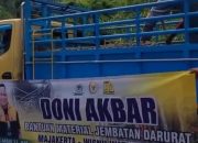 Ini Bukan Kampanye: Aspal Retak, Jembatan Terputus Tak Menunggu Paripurna Doni Akbar Turun, Material Jembatan Darurat Datang