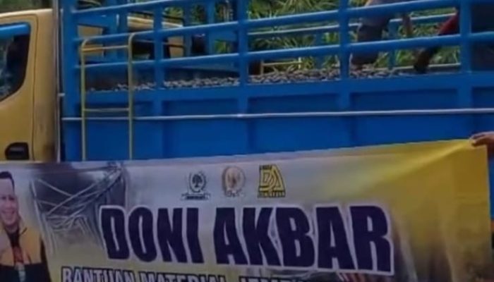 Ini Bukan Kampanye: Aspal Retak, Jembatan Terputus Tak Menunggu Paripurna Doni Akbar Turun, Material Jembatan Darurat Datang