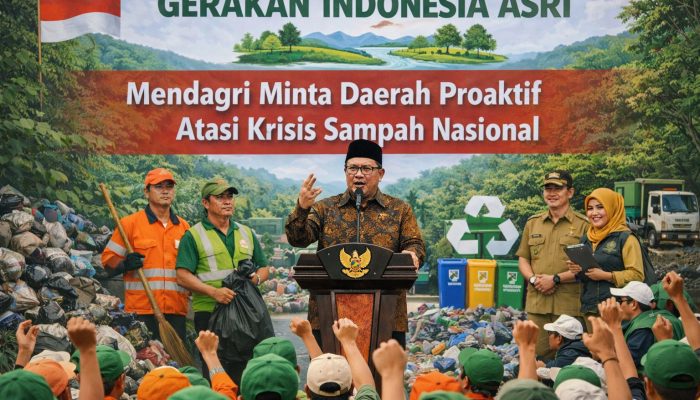 Gerakan Indonesia ASRI: Mendagri Minta Daerah Proaktif Atasi Krisis Sampah Nasional