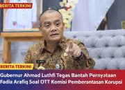 Gubernur Ahmad Luthfi Tegas Bantah Pernyataan Fadia Arafiq Soal OTT Komisi Pemberantasan Korupsi