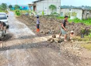 Perbaikan Gorong-gorong dan Normalisasi Drainase Dilakukan di Ruas Jalan Kalipaku–Simpur
