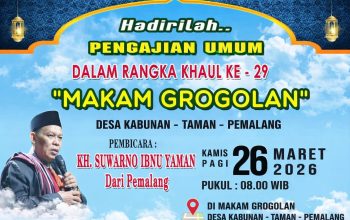 Pengajian Umum Khaul ke-29 Makam Grogolan Jadi Momentum Spiritual Warga Kabunan