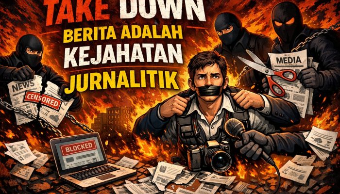 Wilson Lalengke: Take Down Berita adalah Kejahatan Jurnalistik