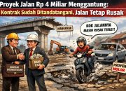 Proyek Jalan Rp 4 Miliar Menggantung: Kontrak Sudah Ditandatangani, Jalan Tetap Rusak