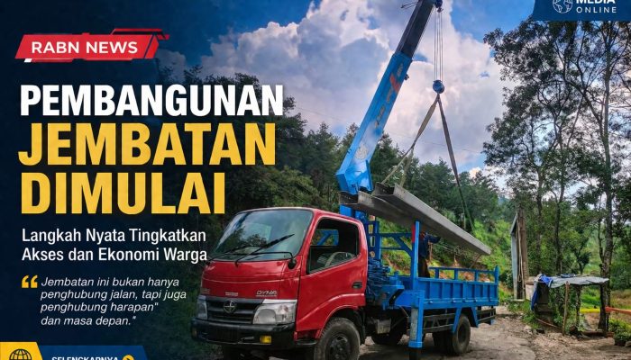 Aksi Nyata Warga, Pelepasan Rangka Jembatan Kali Mendelem Hampir Rampung, Bukti Kolaborasi untuk Kepentingan Publik