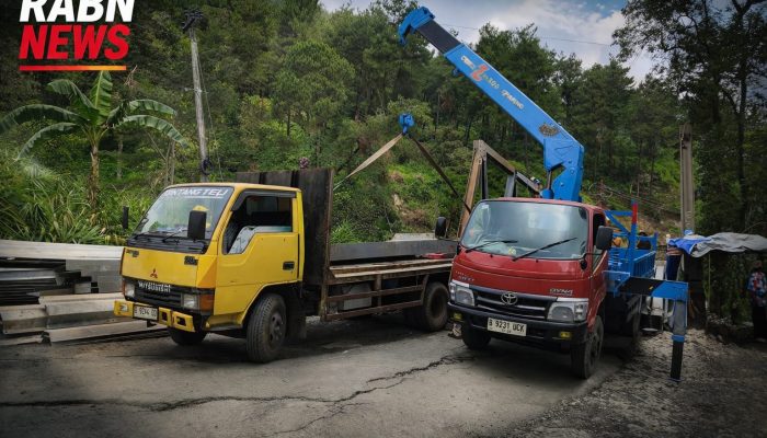DPUPR Pemalang Bergerak Cepat, Pembongkaran Jembatan Kali Mendelem Hampir Rampung