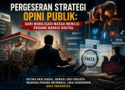 EDITORIAL : Pergeseran Strategi Opini Publik , Dari Mobilisasi Massa Menuju Perang Narasi Digital