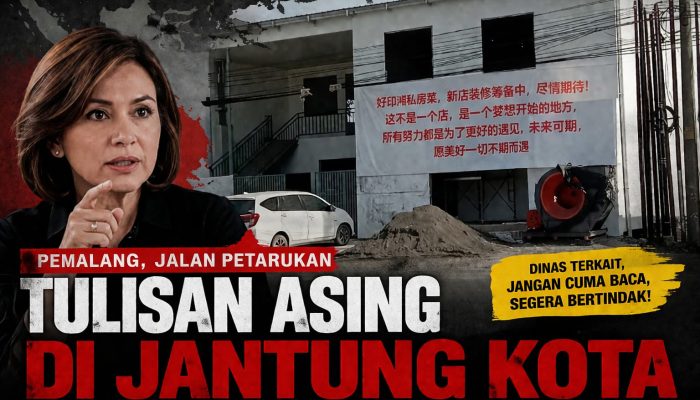 Tulisan Asing Tak Jauh dari Exit Tol Pemalang : Ketika Nasionalisme Diuji oleh Sebuah Dinding