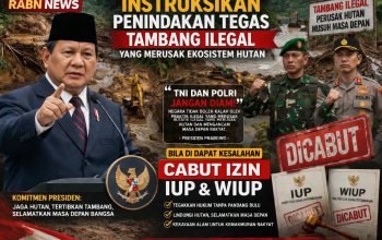 Presiden Prabowo Tegaskan : Pencabutan IUP dan WIUP bagi Pelaku Tambang Bermasalah
