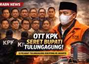 KPK Boyong 12 Pejabat Tulungagung ke Jakarta, OTT Seret Bupati Gatut Sunu Wibowo