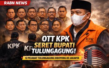 KPK Boyong 12 Pejabat Tulungagung ke Jakarta, OTT Seret Bupati Gatut Sunu Wibowo