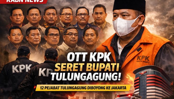 KPK Boyong 12 Pejabat Tulungagung ke Jakarta, OTT Seret Bupati Gatut Sunu Wibowo