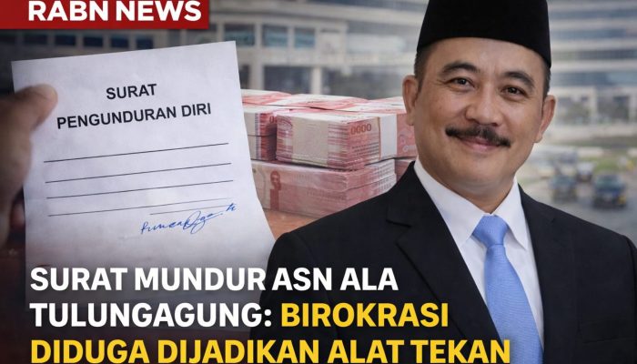 SURAT MUNDUR ASN ALA TULUNGAGUNG: BIROKRASI DIJADIKAN ALAT TEKAN, BUKAN ALAT PELAYANAN