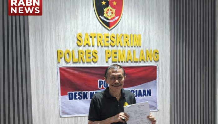 Ketua SH Terate Cabang Pemalang Pusat Madiun Slamet Efendi : Adukan Dugaan Hoaks “Pembubaran Latihan” oleh Oknum P16 ke Polisi