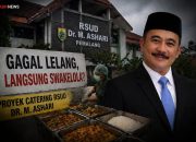 PROYEK CATERING RSUD Dr.M.ASHARI ‘BERBEL0K ARAH’! GAGAL LELANG LANGSUNG SWAKELOLA, PRAKTISI: POTENSI LANGGAR HUKUM TERBUKA LEBAR 