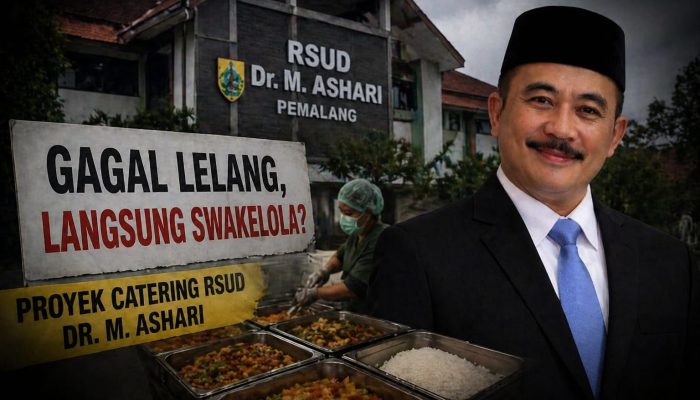 PROYEK CATERING RSUD Dr.M.ASHARI ‘BERBEL0K ARAH’! GAGAL LELANG LANGSUNG SWAKELOLA, PRAKTISI: POTENSI LANGGAR HUKUM TERBUKA LEBAR 