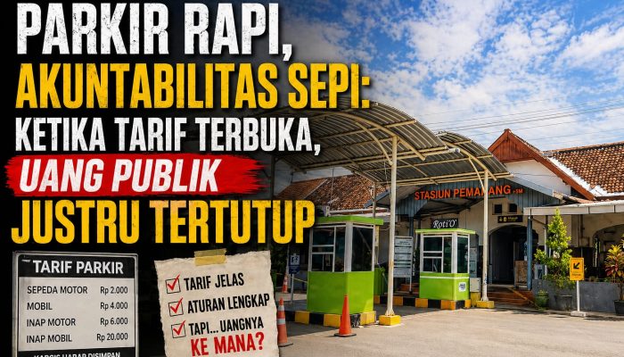 Parkir Rapi, Akuntabilitas Sepi: Ketika Tarif Terbuka, Uang Publik Justru Tertutup