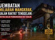Jembatan Miliaran Mangkrak, Jalan Rakyat Tenggelam: Ketika Nalar Pembangunan Ikut Banjir