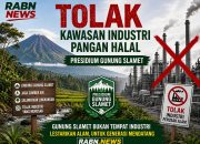 Tolak Industri Halal di Hutan Gunung Slamet, Presidium: Deforestasi 3.000 Hektare Ancam Ekologi dan Ekonomi Pemalang