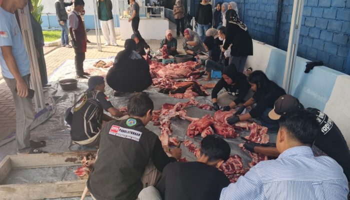 Mitra SPPG Panglayungan kota tasik Berbagi Kebahagiaan Di Momen Idul Adha