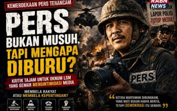 Pers Bukan Musuh, Tapi Mengapa Diburu? Kritik Tajam untuk Oknum LSM yang Gemar Mengintimidasi Media — Membela Rakyat atau Membela Kepentingan?