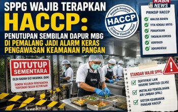 SPPG Wajib Terapkan HACCP: Penutupan Sembilan Dapur MBG di Pemalang Jadi Alarm Keras Pengawasan Keamanan Pangan