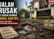 Jalan Rusak di Depan Rumah Wakil Rakyat: Ketika Janji Politik Tersandung Lubang Realitas