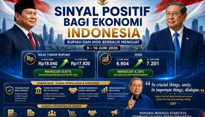 Sinyal Positif Ekonomi Indonesia: Rupiah dan IHSG Menguat, Optimisme Pemulihan Kian Terlihat
