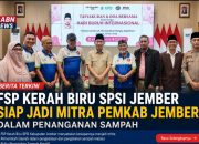 FSP Kerah Biru SPSI Jember Siap Bersinergi dengan Pemkab Jember Perkuat Pengelolaan Sampah Berkelanjutan