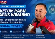 Dukung Langkah BGN : Ketua Umum RABN Agus Winarno Nilai Penghentian Sementara MBG Saat Libur Sekolah Sudah Tepat