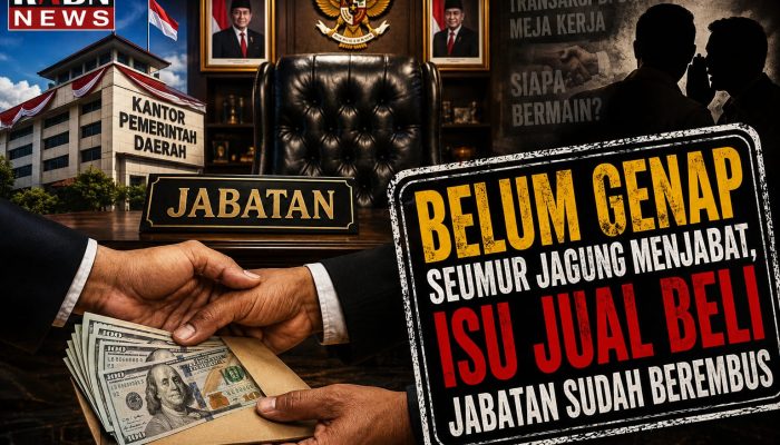Belum Genap Seumur Jagung Menjabat, Isu Dugaan Jual Beli Jabatan Mulai Berembus