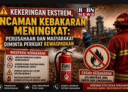 Kekeringan Ekstrem, Masyarakat Dan Perusahaan Diminta Perkuat Kewaspadaan Terhadap Ancaman Kebakaran