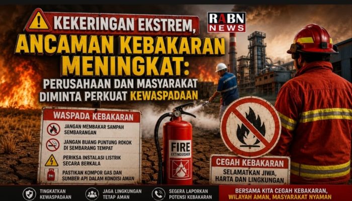 Kekeringan Ekstrem, Masyarakat Dan Perusahaan Diminta Perkuat Kewaspadaan Terhadap Ancaman Kebakaran