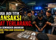 DIDUGA JADI TITIK TRANSAKSI OBAT TERLARANG, WARGA SEMINGKIR AMANKAN SEORANG PRIA DAN SERAHKAN KE POLISI