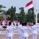 Parade Surya Senja di Alun-alun Pemalang Berlangsung Khidmat, Merah Putih Diturunkan dengan Penuh Kehormatan