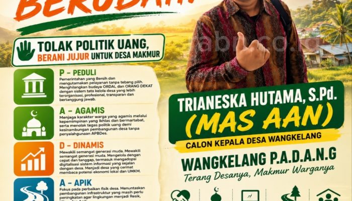 Mas Aan Hadir untuk Mengabdi, Menata Desa Wangkelang Bersama Warga