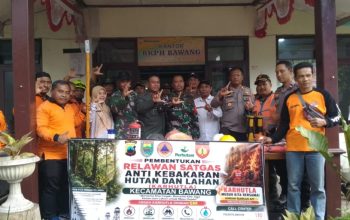 KPH Bawang Bentuk Satgas Relawan Anti-Karhutla, Libatkan MPA dan Unsur Lintas Sektor