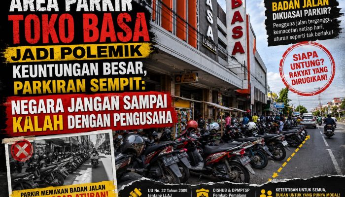 Area Parkir Toko BASA Jadi Polemik, Keuntungan Besar, Parkiran Sempit: Negara Jangan Sampai Kalah dengan Pengusaha