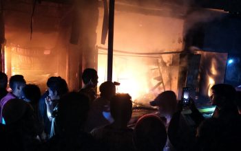 Pasar Belik Pemalang Terbakar Lagi, 120 Kios dan 500 Lapak Ludes